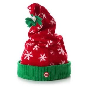 Hallmark Rockin’ Talkin’ Mistletoe Hat